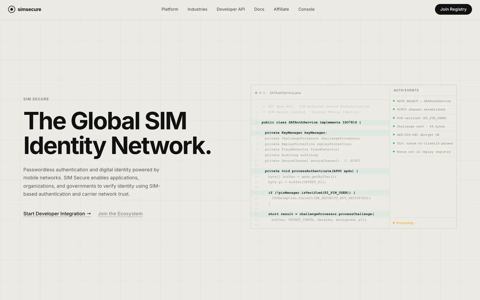 SimSecure